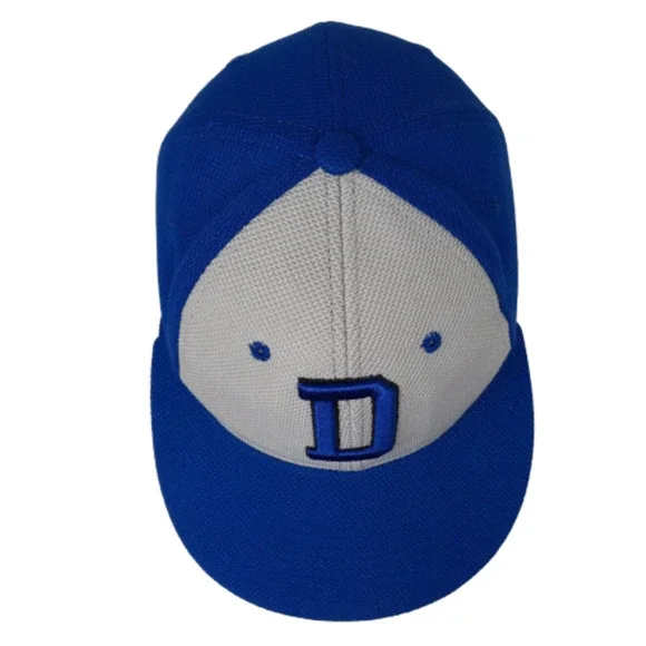 Los Angeles Dodgers Baseball Cap MLB Blue Gray Zephyr Fitted Size M/L Hat - Picture 6 of 8